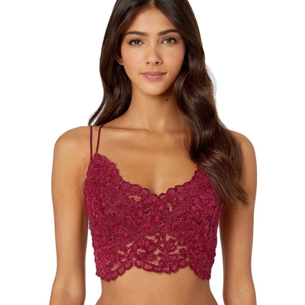 Free People Intimates & Sleepwear Free People
Celine Bralette Deep Red Wine XS
